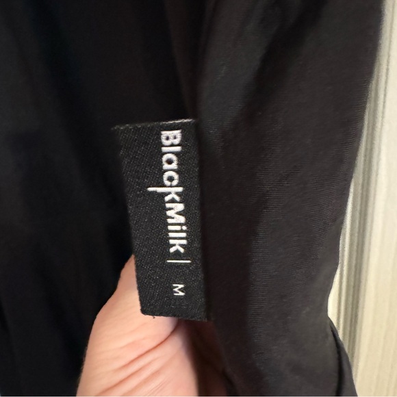 BLACK LACE SKATER DRESS - Picture 9 of 10